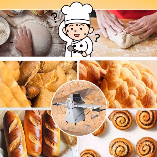 Juego completo comercial, rebanador de pan tostado, pan, hamburguesa, hornear, pastel, pan, equipo de panadería