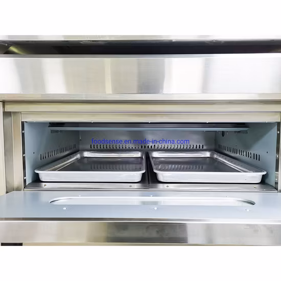 Horno para hornear pan a Gas Industrial profesional, máquina de panadería, equipo de cocina, 3 cubiertas, 9 bandejas, horno comercial